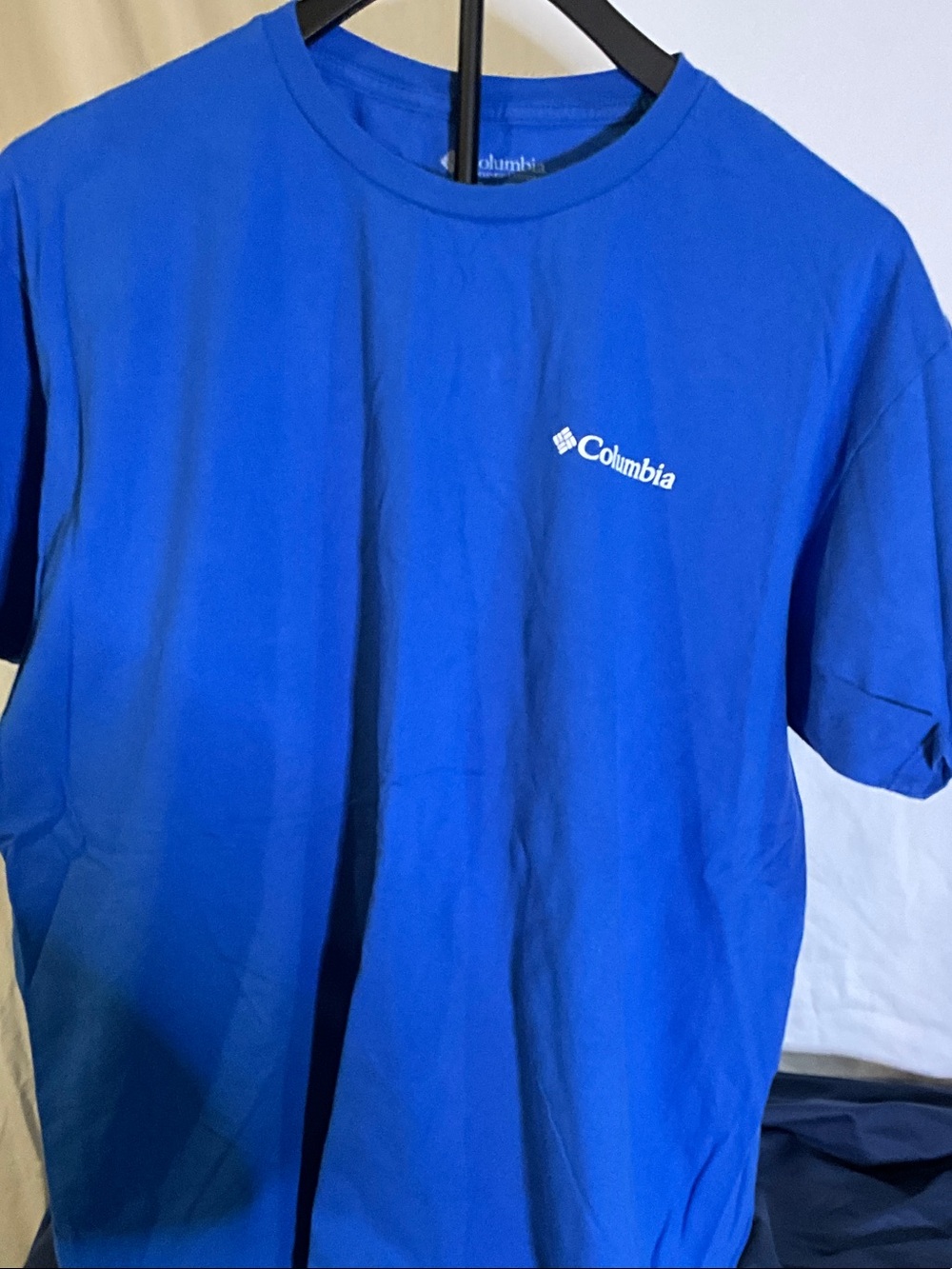 Columbia Royal Blue Short-Sleeve Crew Tee